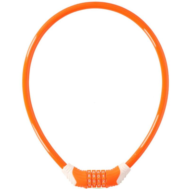 Cablu Antifurt Cu 4 Cifre 65Cm 4 Culori
