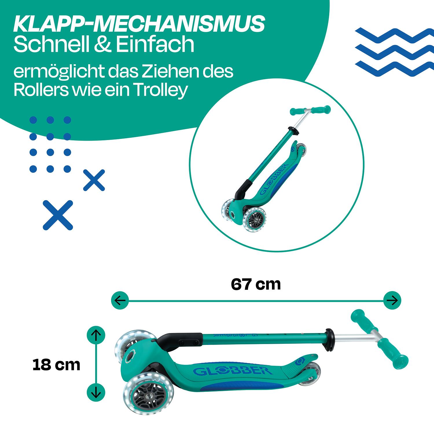 Trottinette pour enfants ELITE LIGHTS 3/7