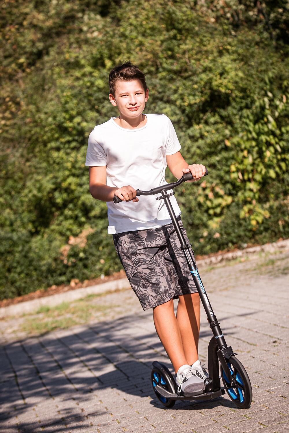 Muuwmi Scooter Pro 250 Junior voetrem blauw/zwart 7/7