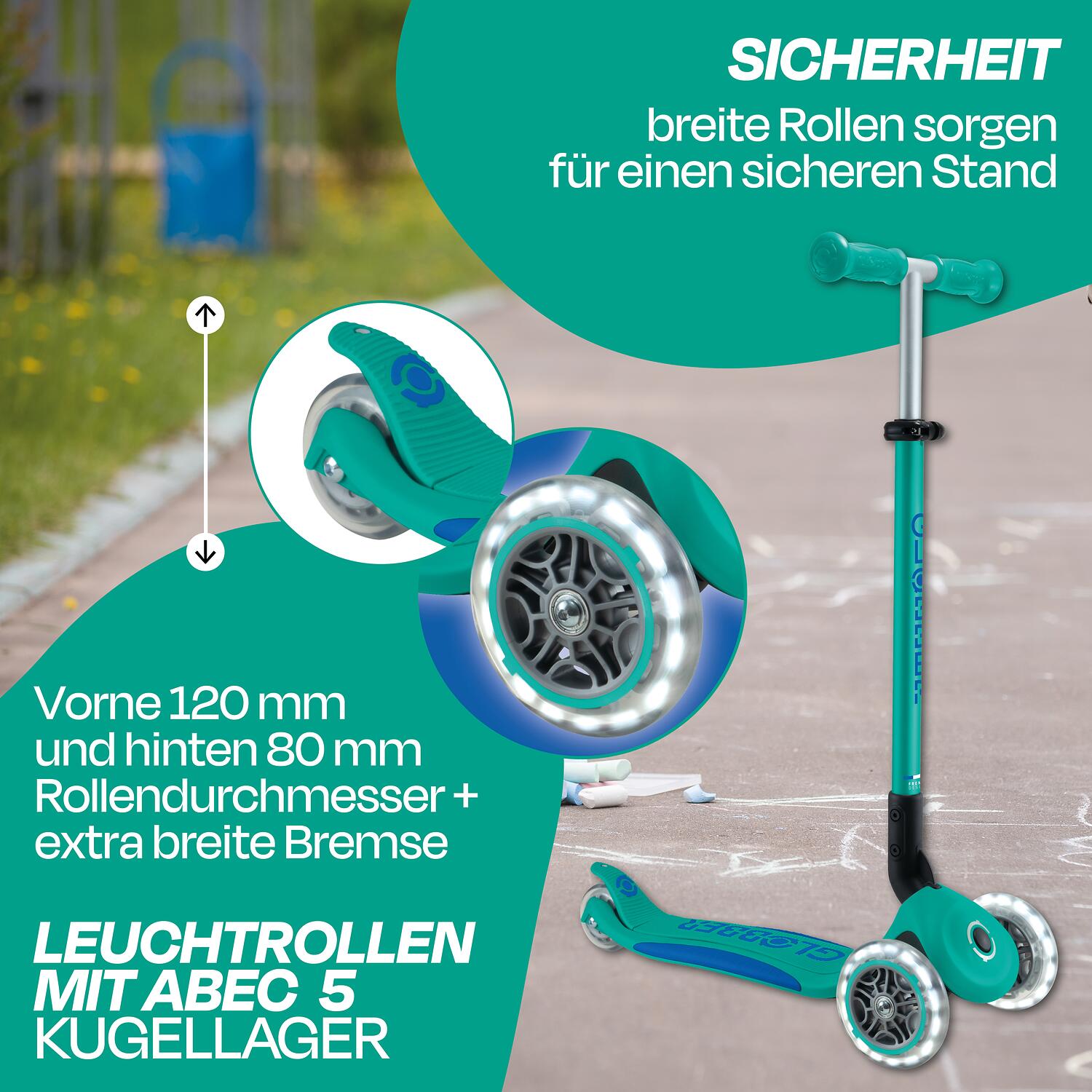 Trottinette pour enfants ELITE LIGHTS 2/7
