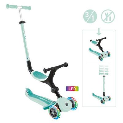 Scooter Laufrad / Dreirad GO UP Active Lights Mint
