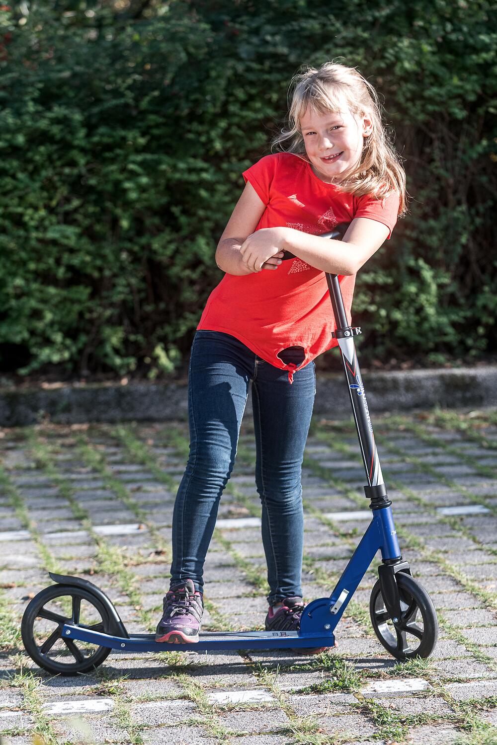 muuwmi Aluminium Scooter 205 mm blau 6/7