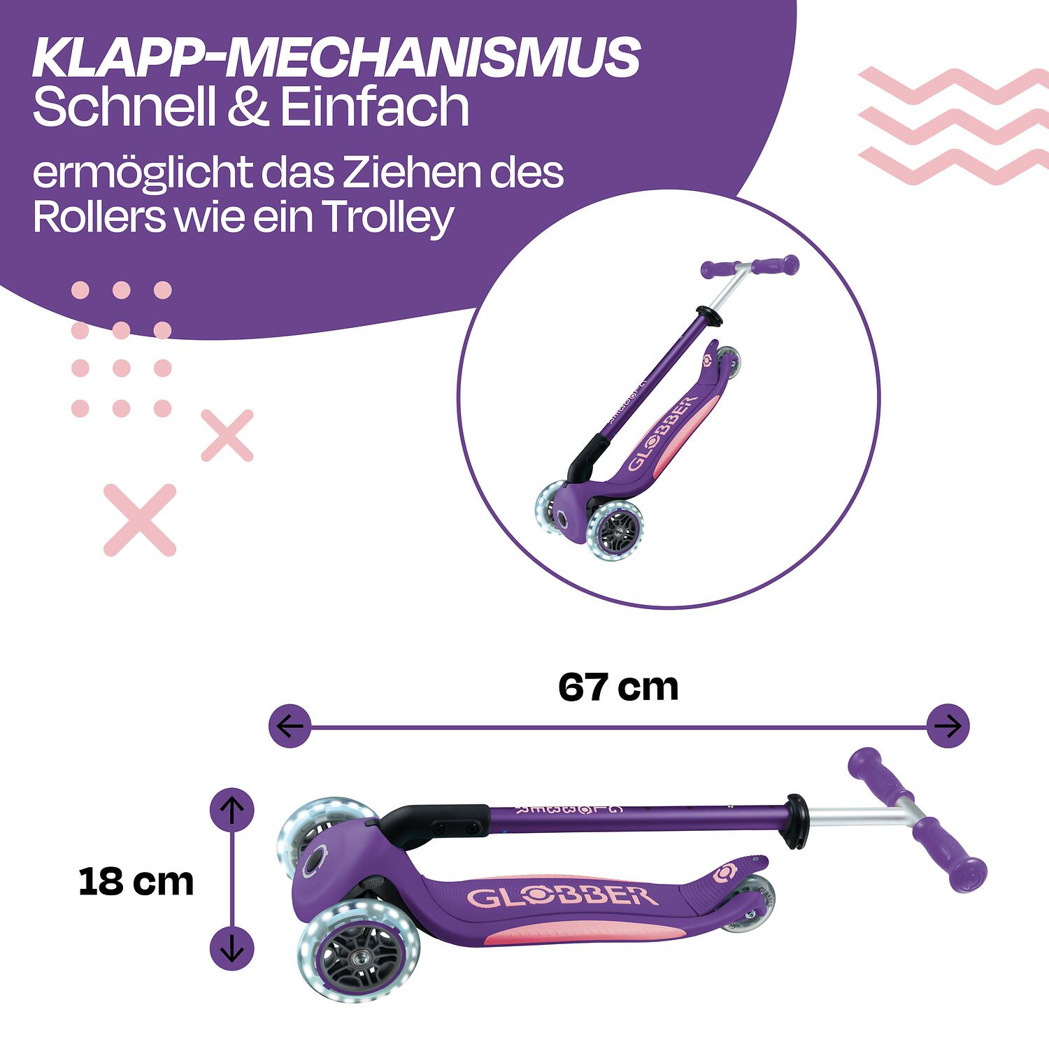 Trottinette pour enfants ELITE LIGHTS 3/7