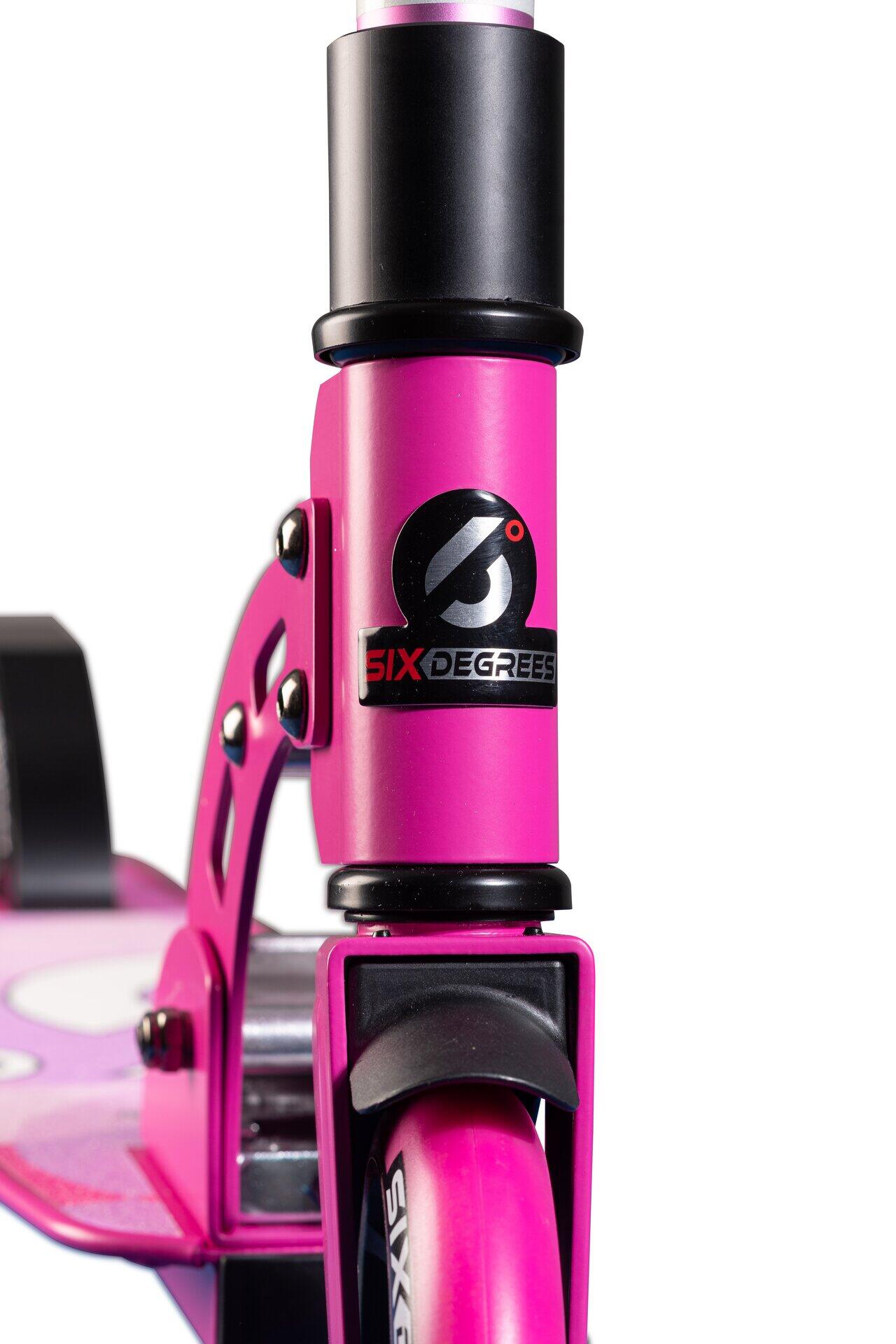 SIX DEGREES Aluminium Scooter Junior 145 mm pink 7/7
