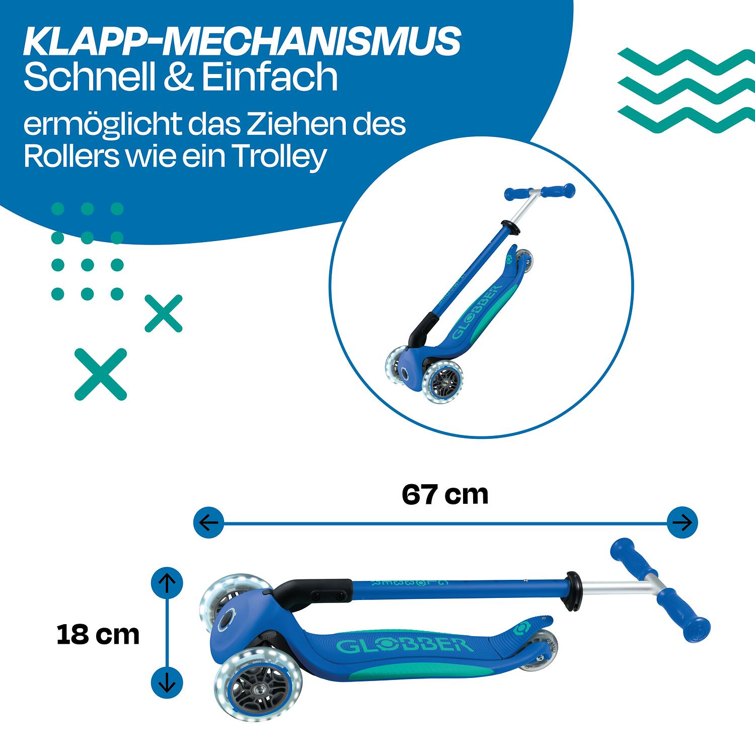 Trottinette pour enfants ELITE LIGHTS 3/7