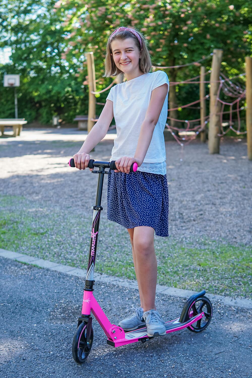 muuwmi Aluminium Scooter 205 mm pink 6/7