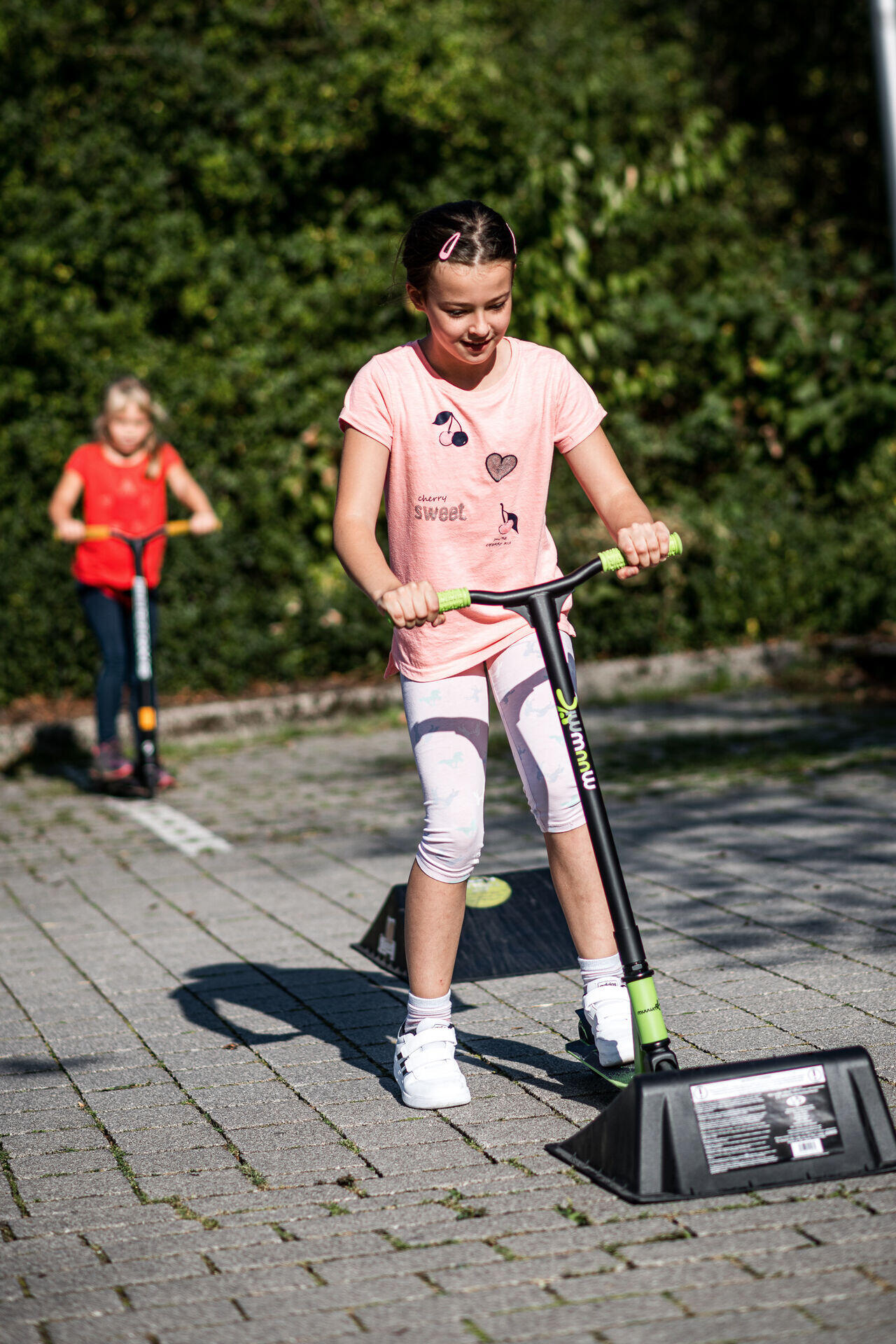 Muuwmi stuntstep Junior zwart/groen 7/7