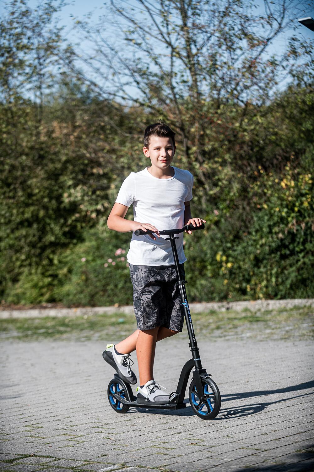 muuwmi Aluminium Scooter Pro 215 mm blau 7/7