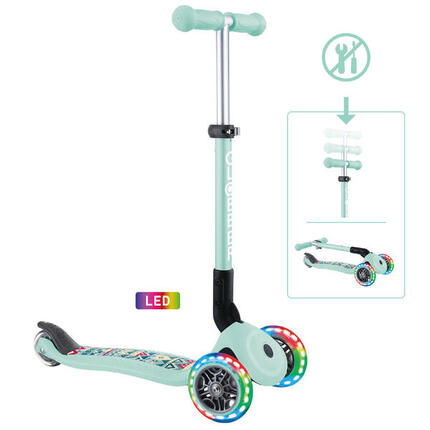 Trottinette pour enfants JUNIOR FOLDABLE FANTASY LIGHTS