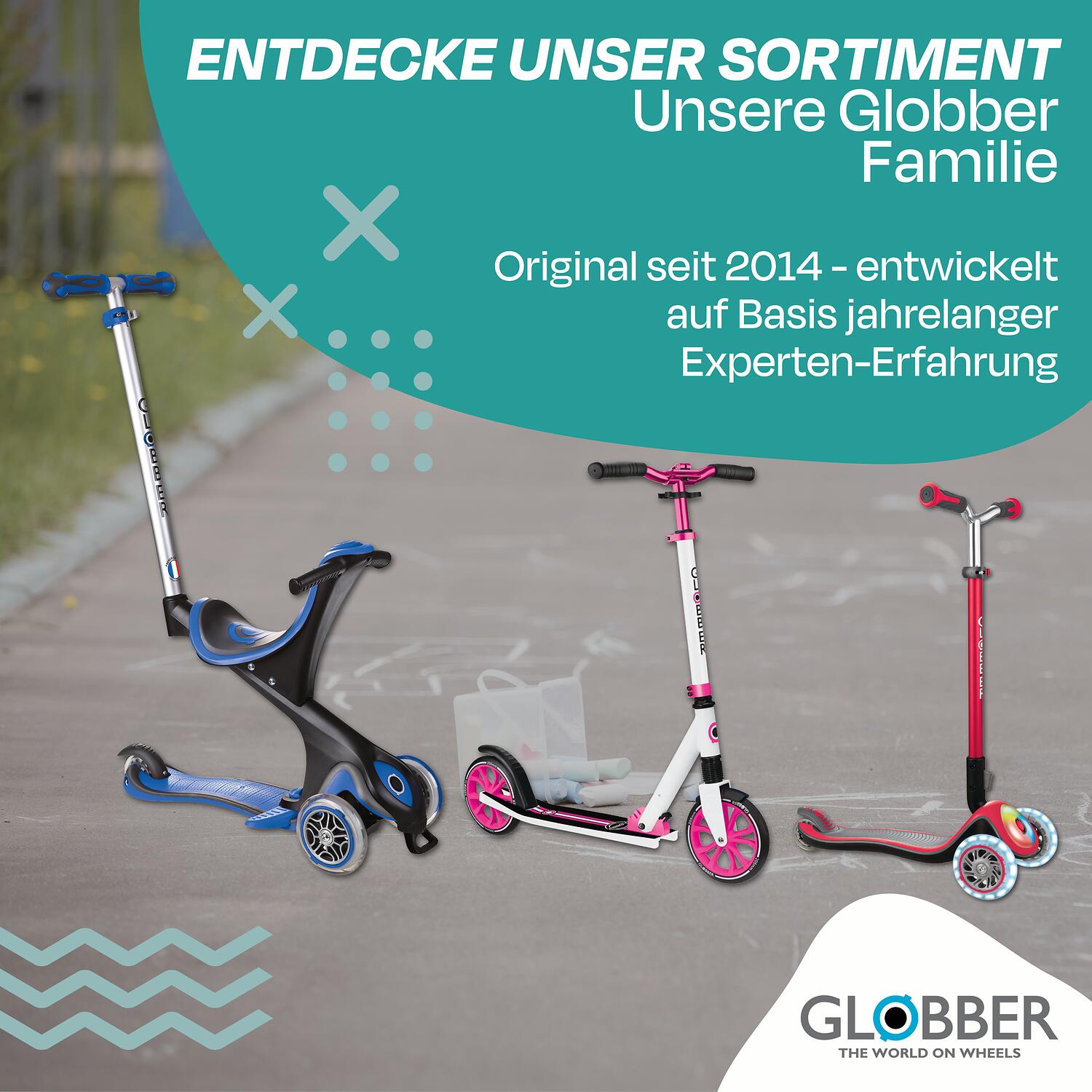 Trottinette évolutive GO-UP BABY 360 LIGHTS - Vert Menthe 7/7