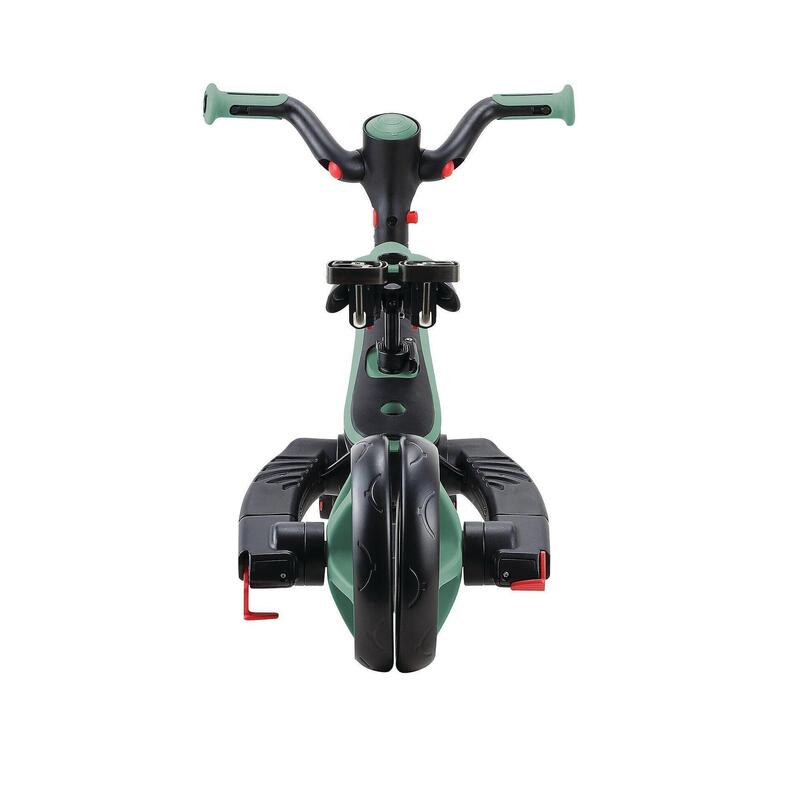 Tricicleta Globber Explorer 4 in 1 pliabila, culoare verde pal