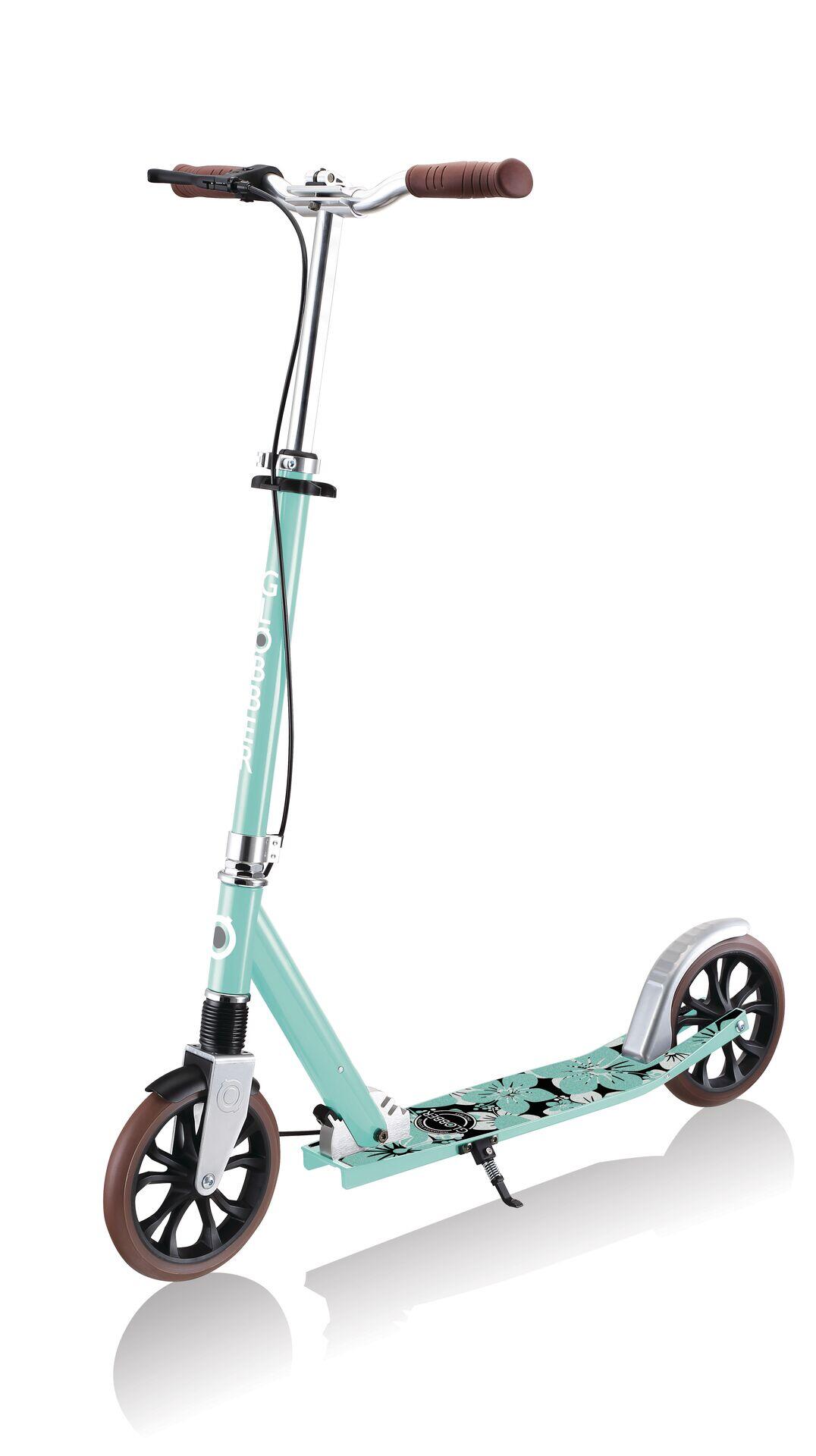 Monopattino NL 205 DELUXE ruote grandi - Verde Menta 10/14