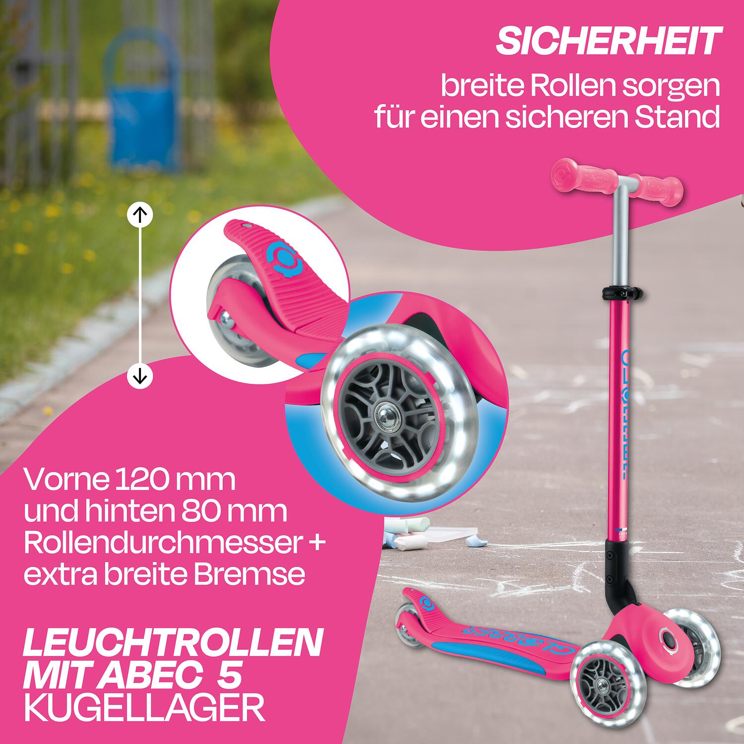 Trottinette pour enfants ELITE LIGHTS 2/7