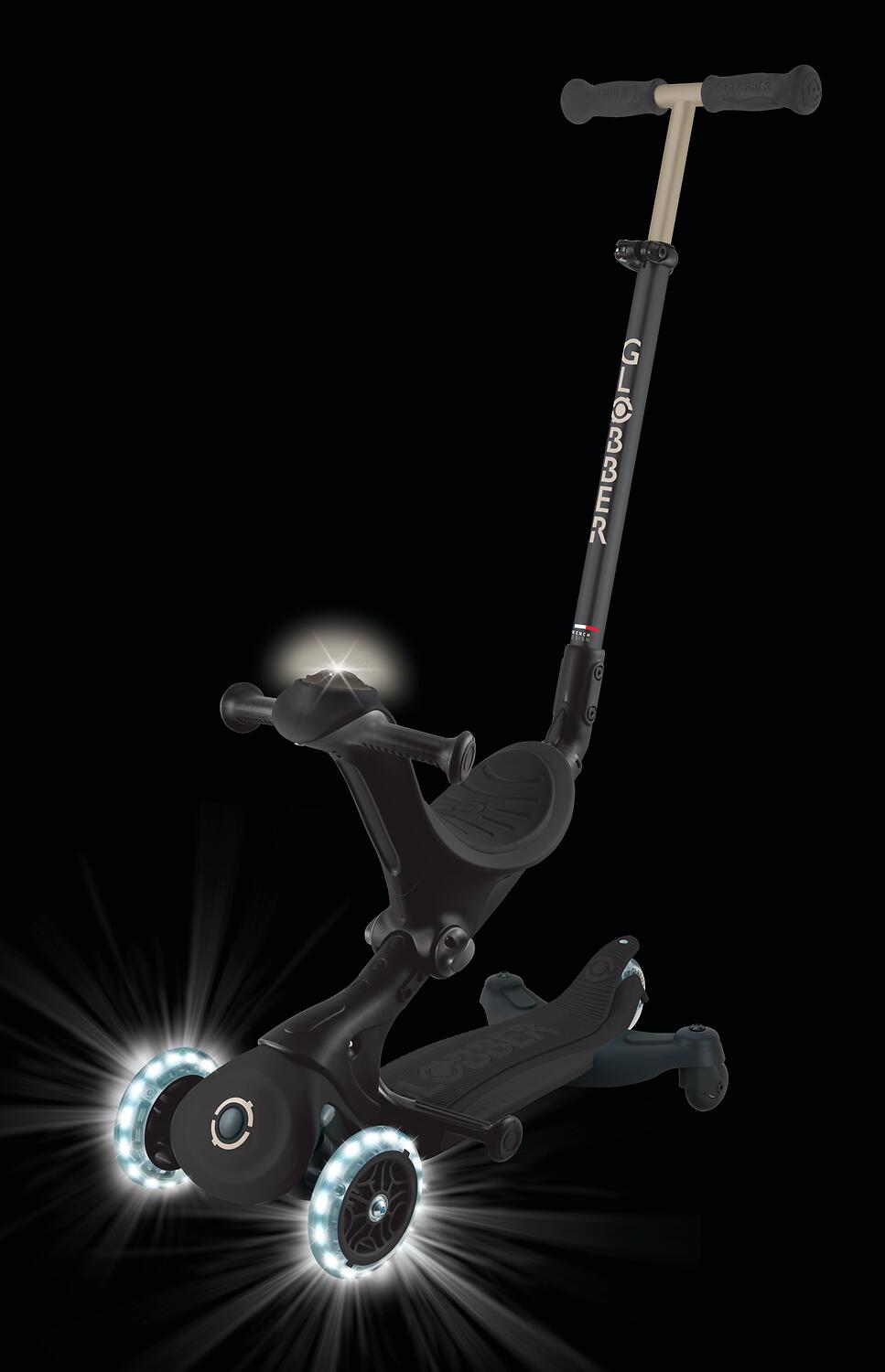 Trottinette évolutive GO-UP DELUXE LIGHTS 360 - Noir 7/7