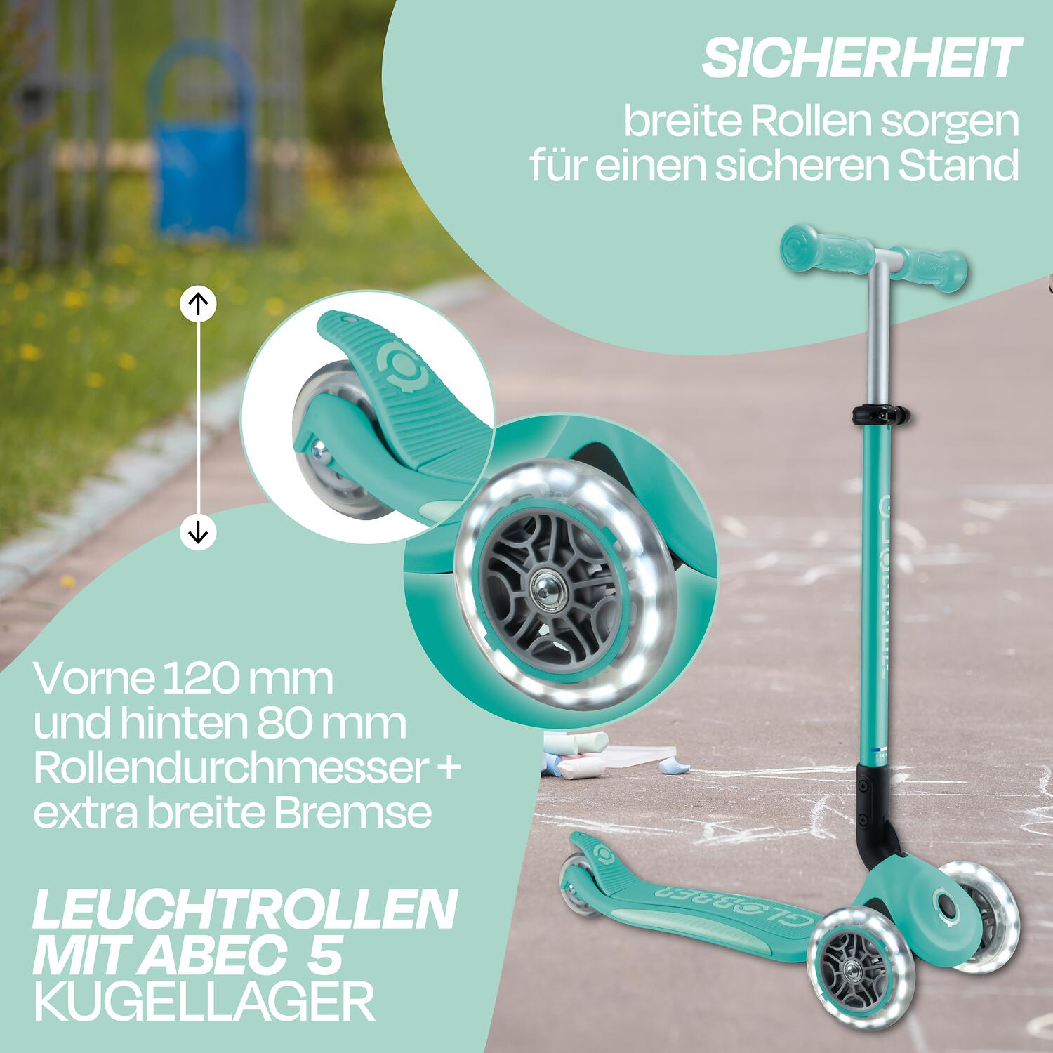 Scooter  Primo Foldable Plus Lights 2/7