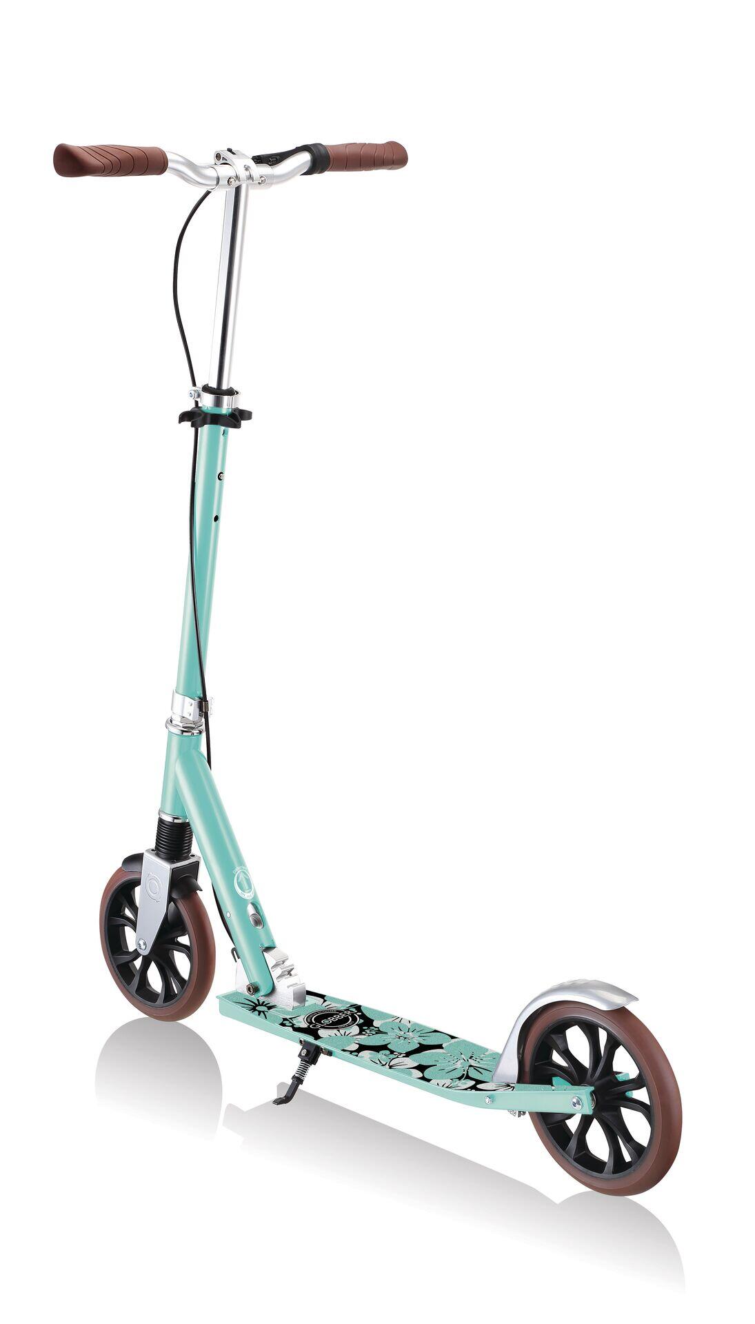 Monopattino NL 205 DELUXE ruote grandi - Verde Menta 12/14