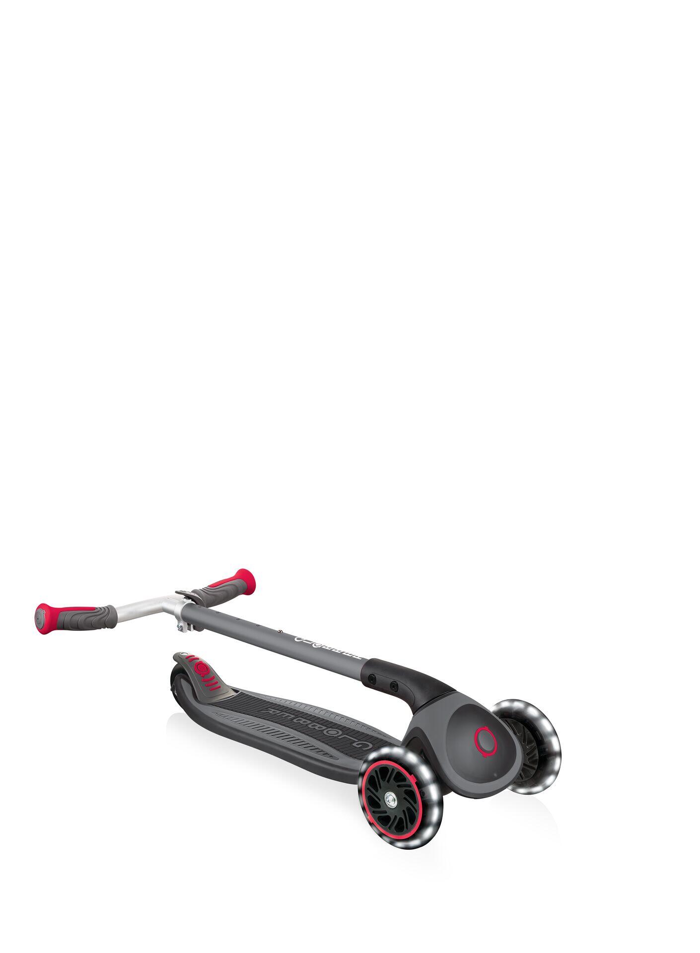 GLOBBER MASTER LIGHTS schwarz-rot, mit Leuchtrollen 7/7