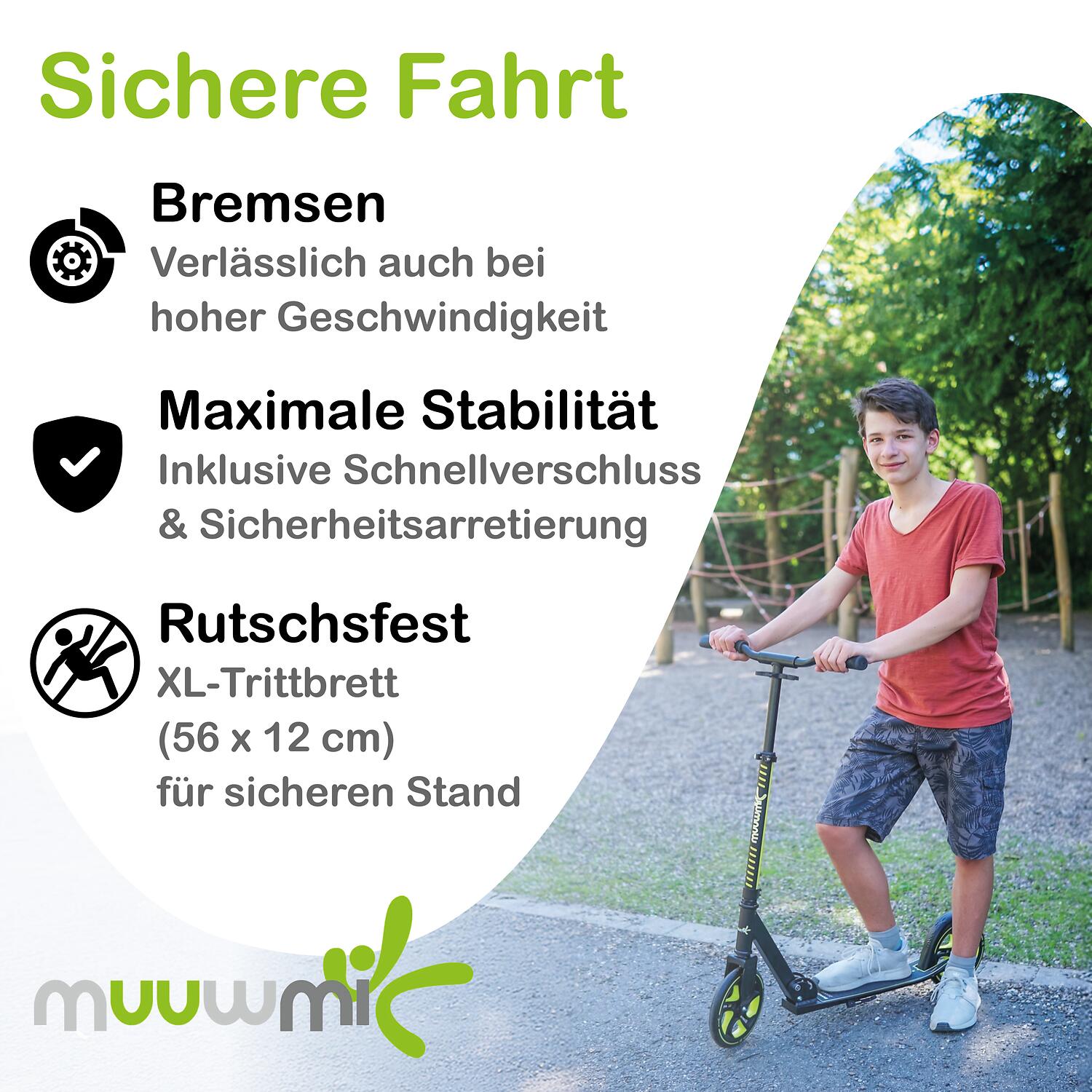 muuwmi Aluminium Scooter Pro 215 mm new pink 3/7