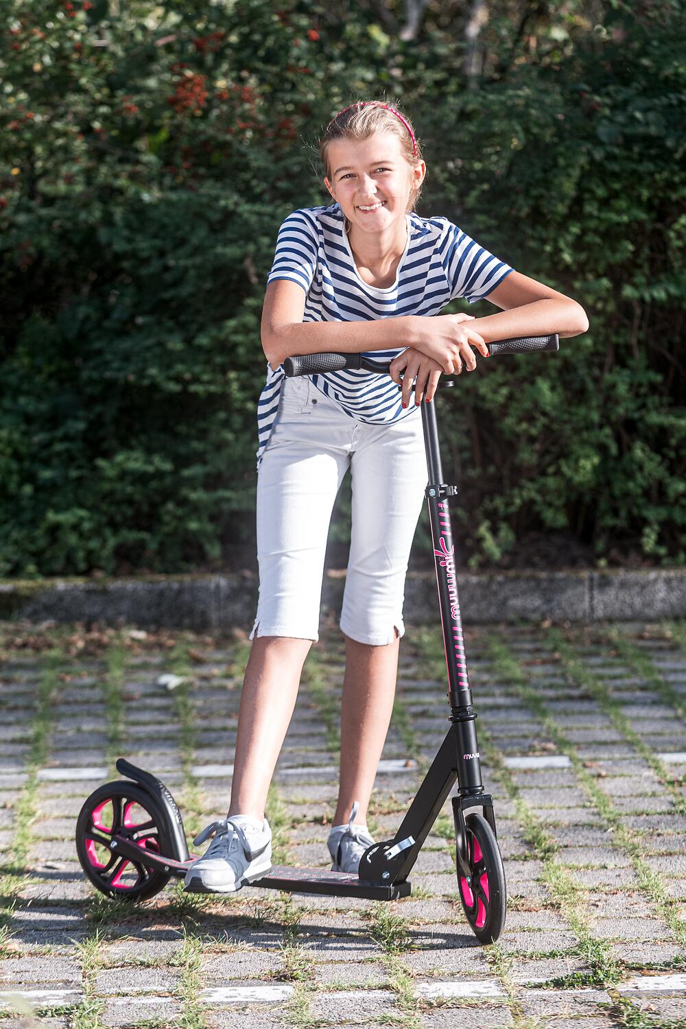 muuwmi Aluminium Scooter Pro 215 mm new pink 7/7