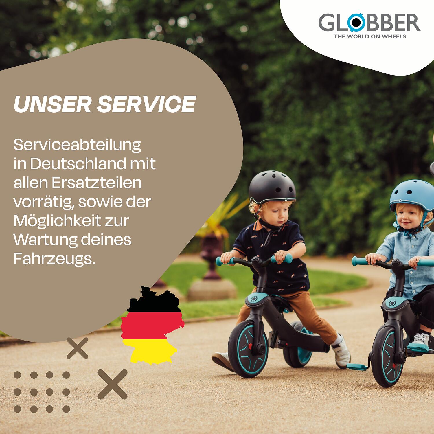 Scooter Laufrad / Dreirad  Trike Explorer 4 in 1  Sand 7/7