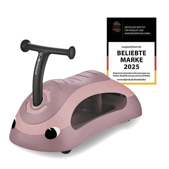 Porteur évolutif WALK N' ROLL 2 EN 1 ECO pour bébé - Rose Berry