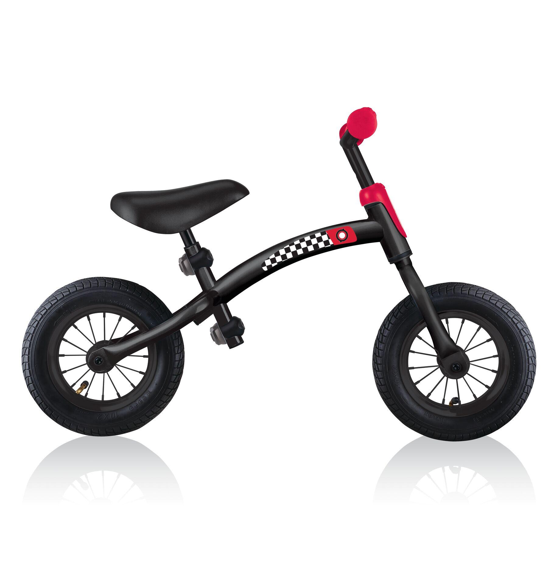 Draisienne GO BIKE AIR - Noir-Rouge 7/7