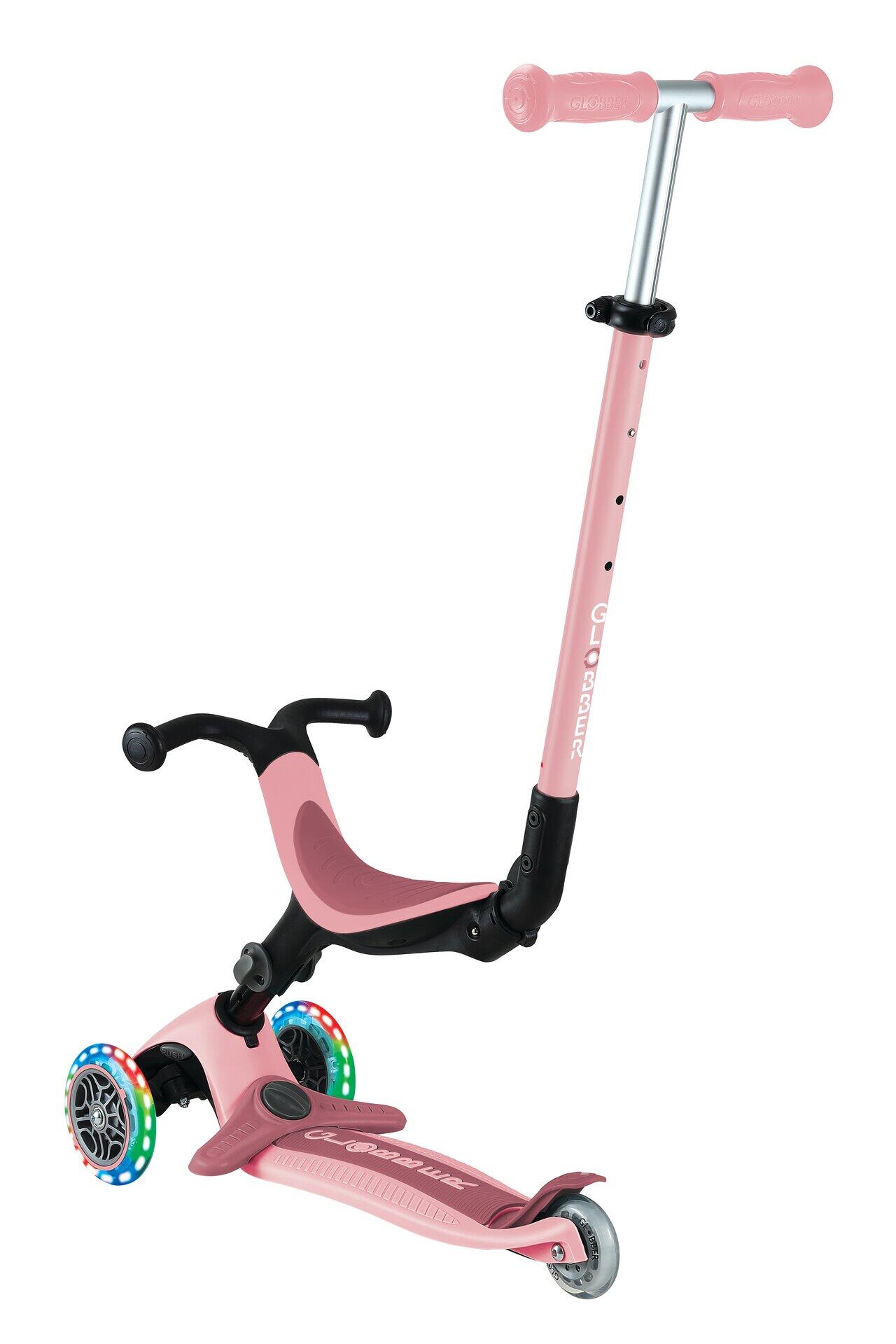 Patinete evolutivo GO-UP ACTIVE LIGHTS - Rosa pastel 7/7