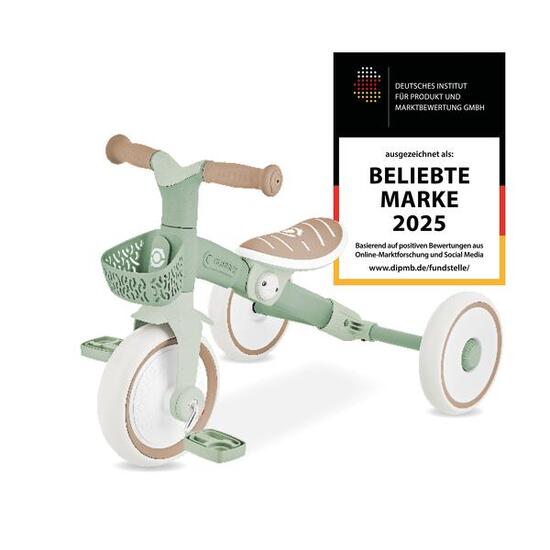 Vélo sans pédales pour enfants LEARNING BIKE 2 en 1