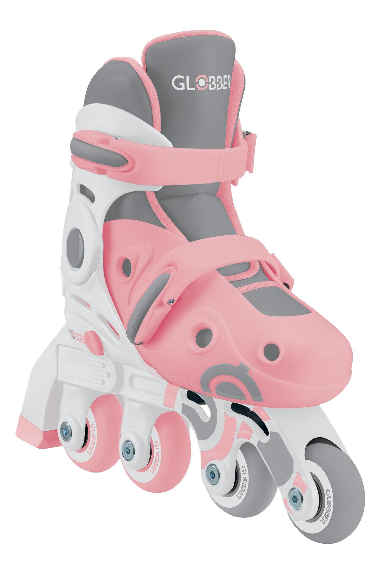 Rollers évolutifs 2-en-1 Taille S-M du 30 au 33 - Rose 7/7
