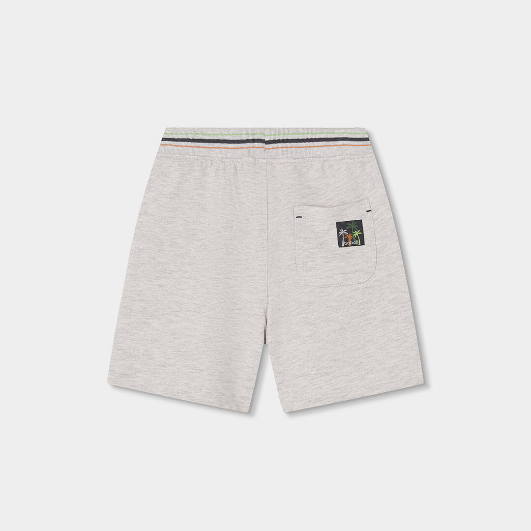 Bermudas de verano de tenis kids niño boboli crudo 2/4