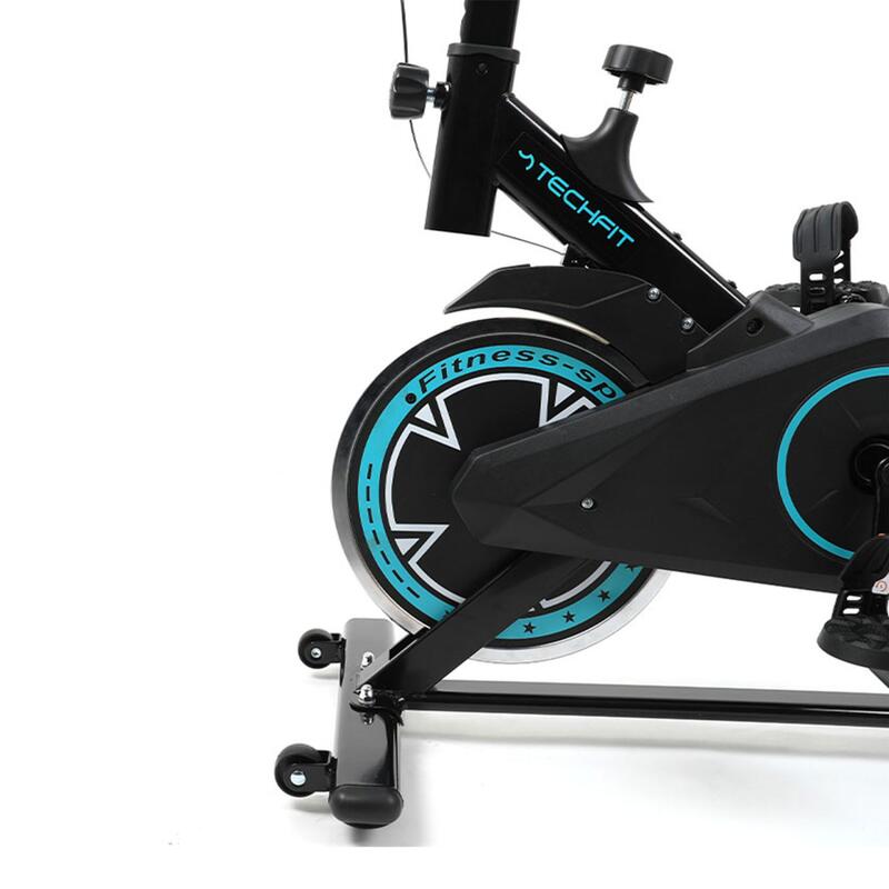 Bicicleta fitness TECHFIT SBK500, curea, volant 6.5 kg