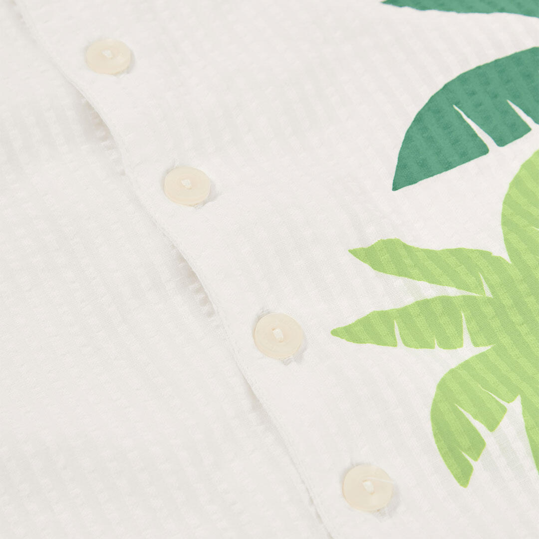Camisas de verano de gimnasia bebé niño boboli blanco 4/4