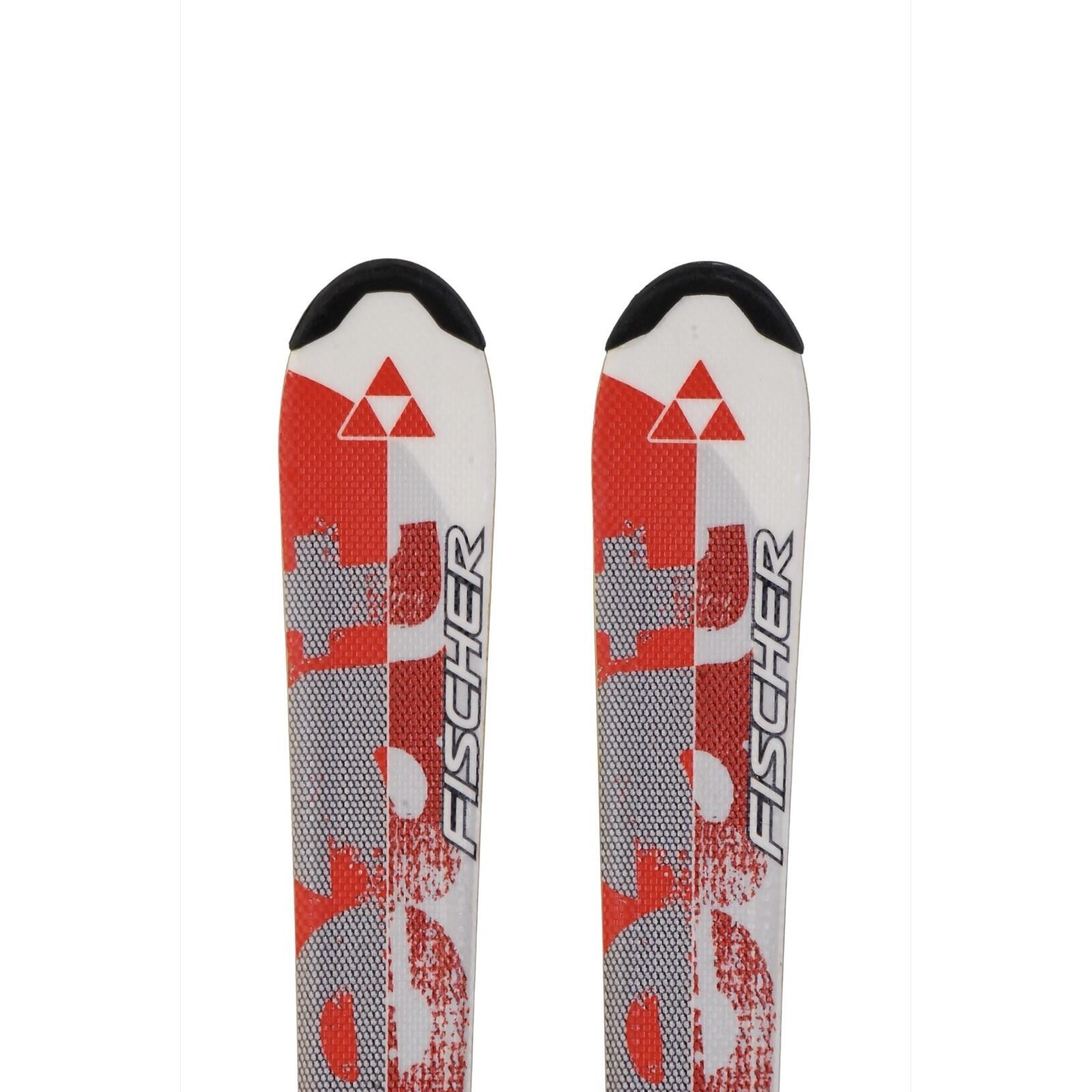 RECONDITIONNE - Ski Junior Fischer Heat + Fixations 2/5