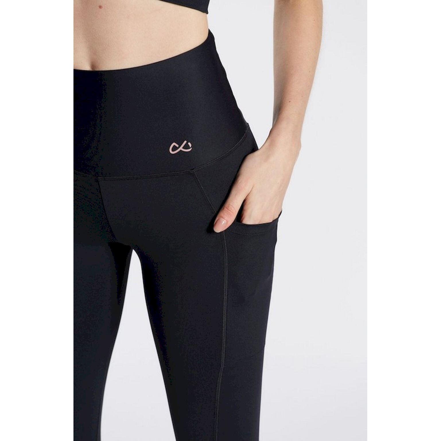 Leggings Fitness Mulher Ditchil Traction Preto Push Up 3/7