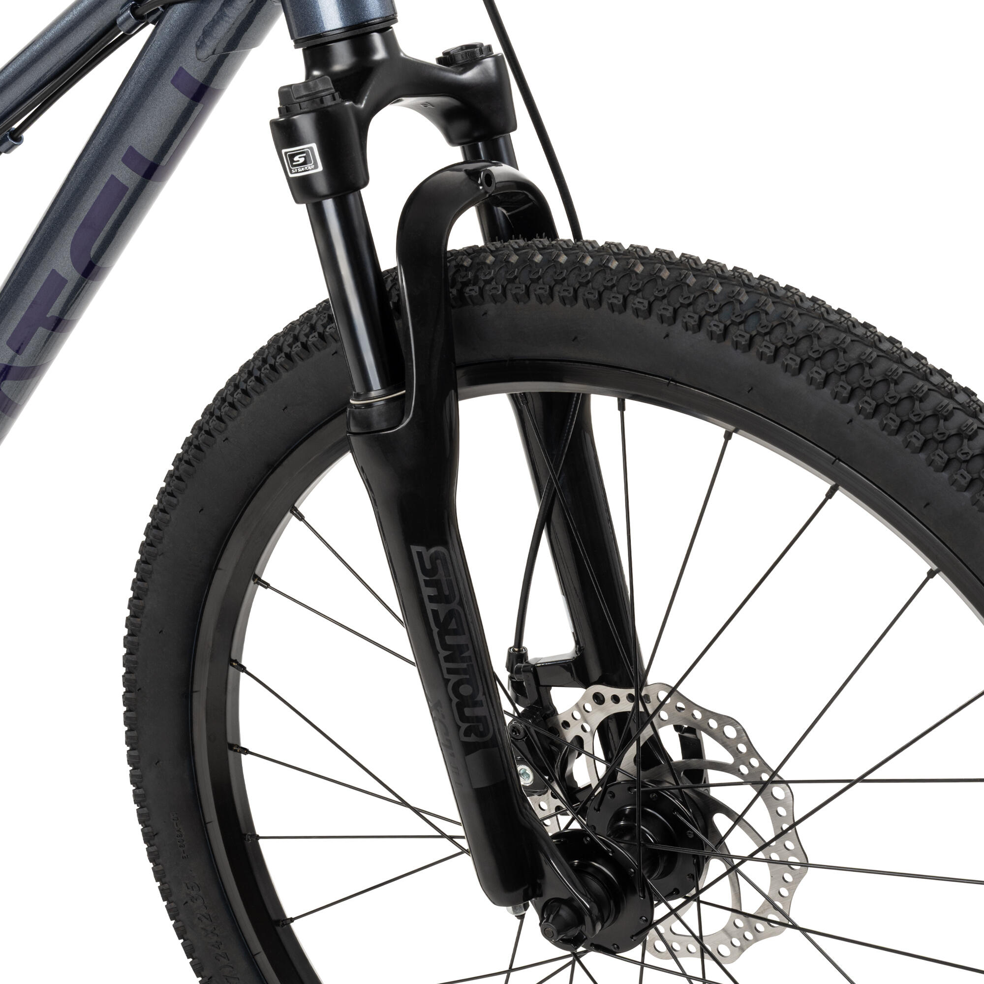Batch 24" Kinder-Mountainbike, Sturmgrau 4/6