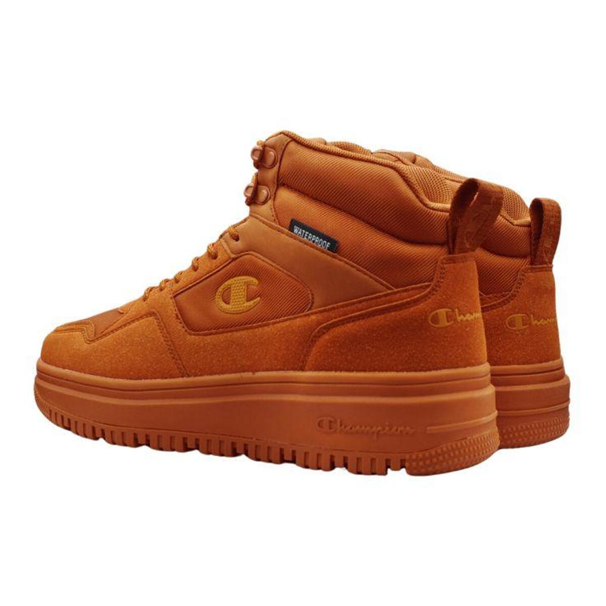 Botas a los Tobillos de Impermeables Utility para Hombre Marrón 2/6