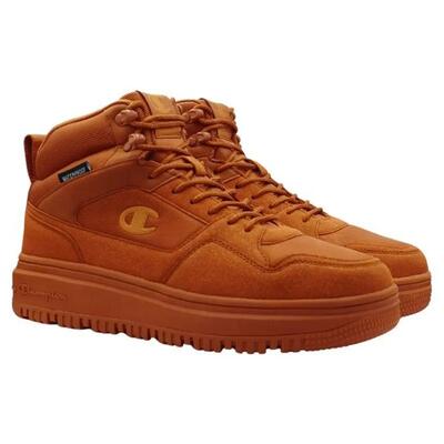 Heren utility waterdichte halfhoge enkellaarsjes (bruin)