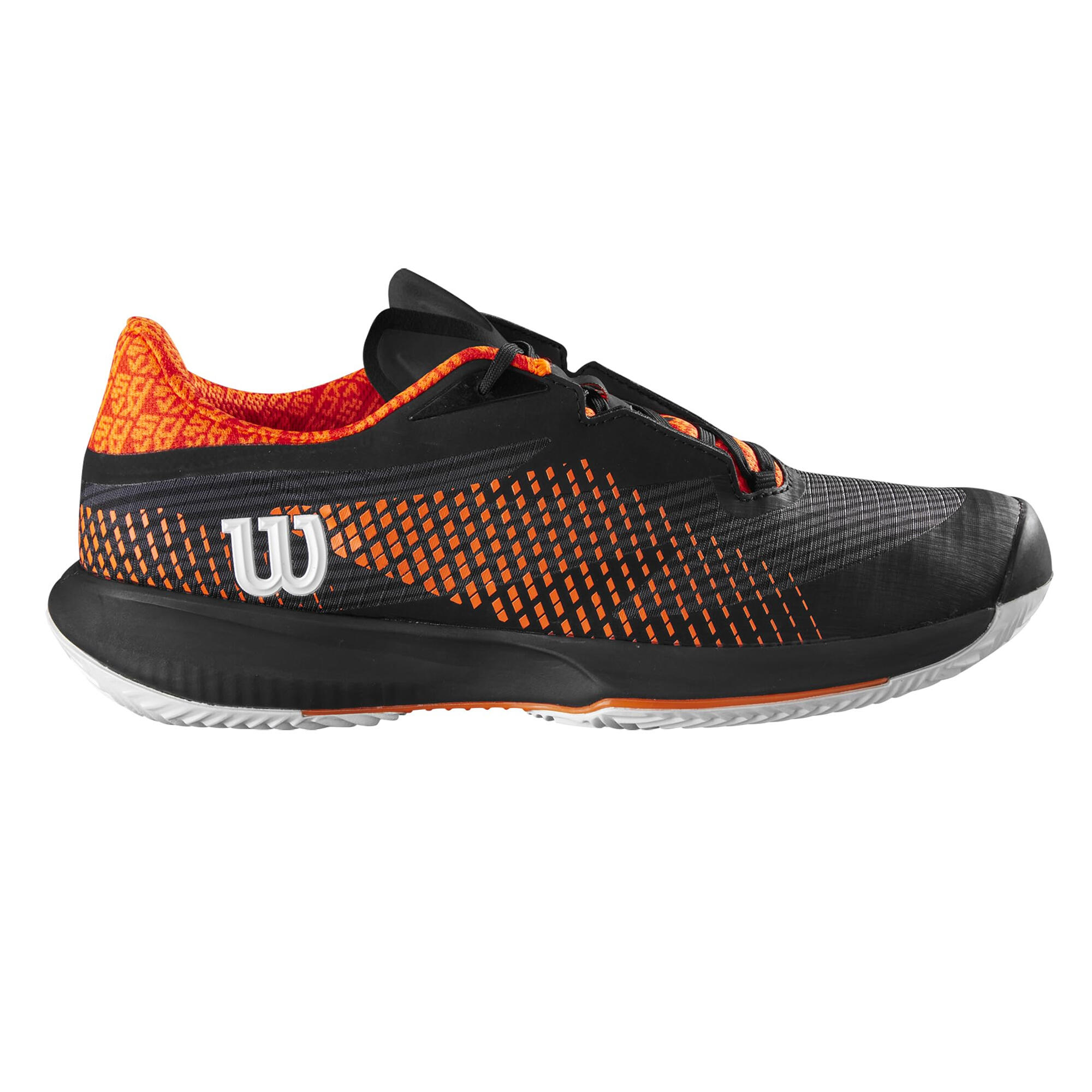 Scarpe Da TennisUomo Wilson Kaos Swift 1.5 Nero Rosso 3/6