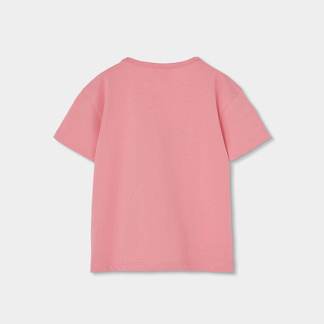Conjuntos de verano de gimnasia kids niña boboli salmón 5/7