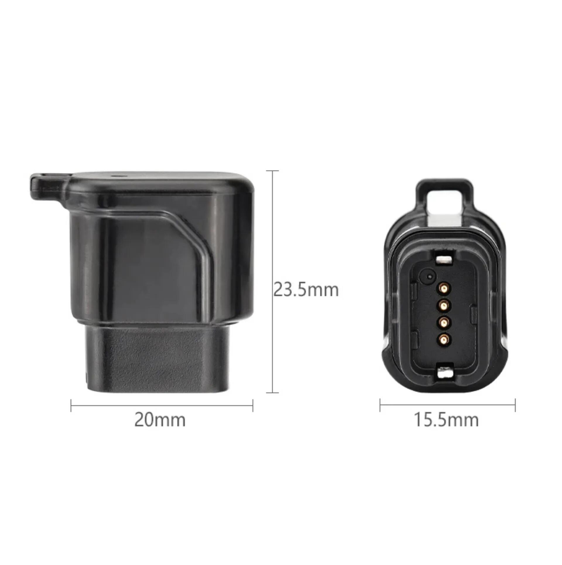 Elektronischer Ladeadapter für Shimano DI2 USB C Ladeadapter, 4 Pin auf Typ  C Adapter für elektronische 12 Gang Schaltwerke, für Rennräder und Mountainbikes(2 Pcs