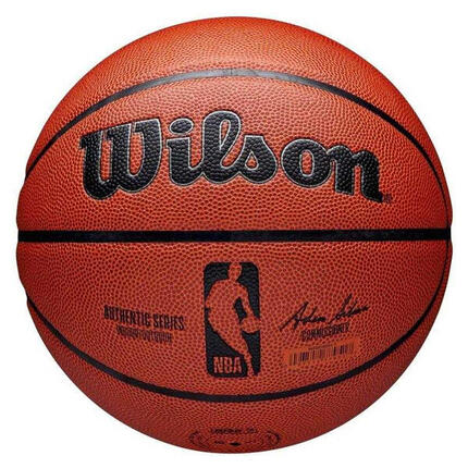 Ballon De Basket Motif/style NBA AUTHENTIC SERIES (Orange) Taille 7