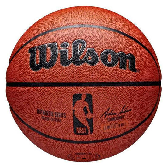 Ballon De Basket Motif/style NBA AUTHENTIC SERIES (Orange) Taille 7