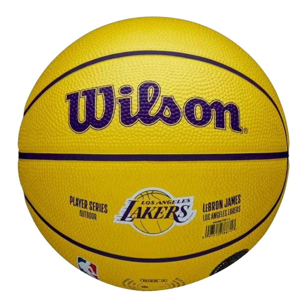 LeBron James NBA Basketbal (Geel) 3 3/7