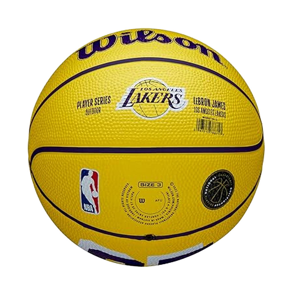 LeBron James NBA Basketbal (Geel) 3 4/7