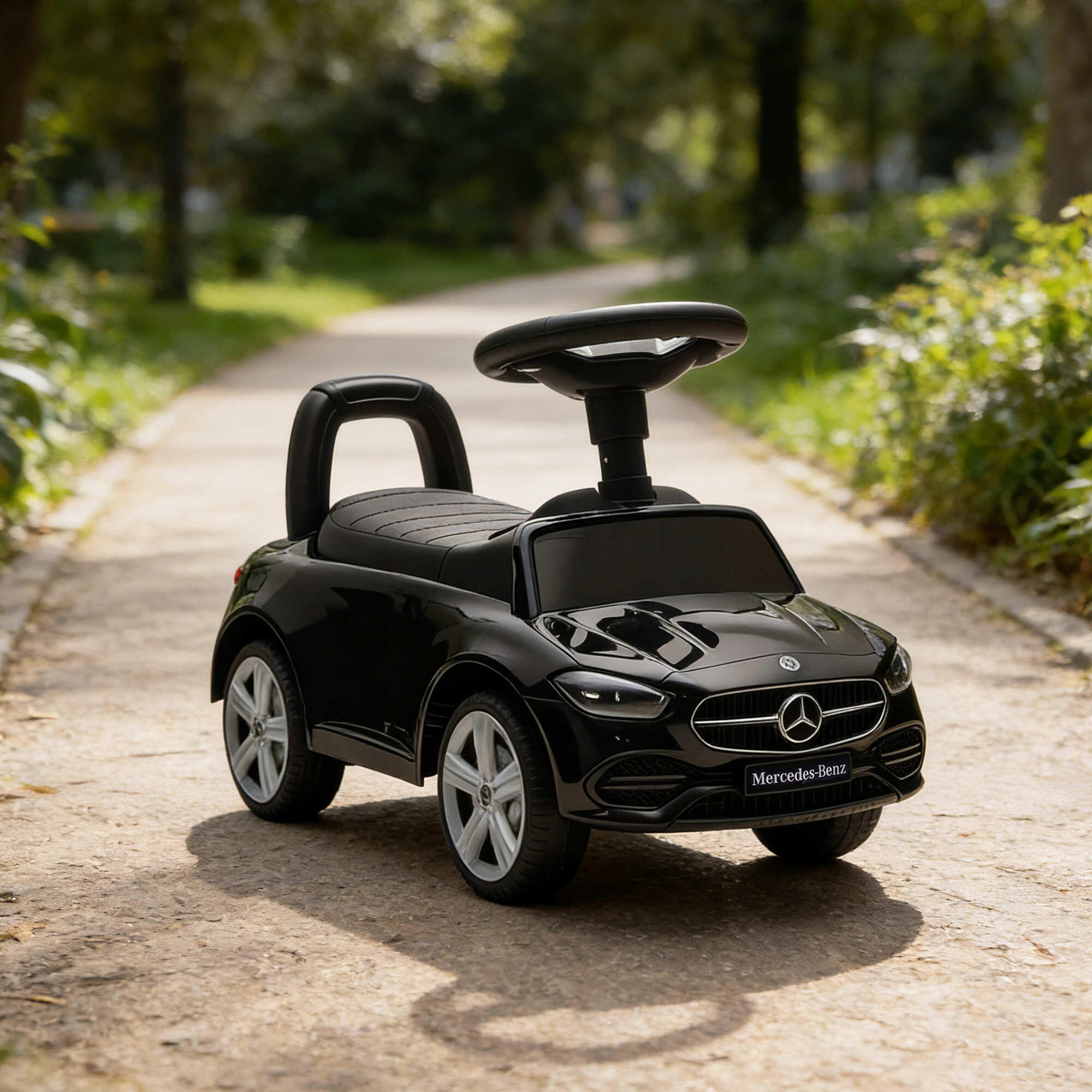 Coche Correpasillos AIYAPLAY 65x28x39 cm Negro 2/5