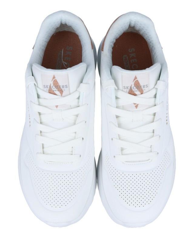 Chaussures de sport pour femme Skechers blanches 4/5