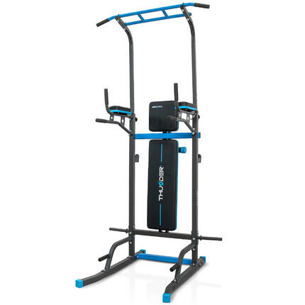 Poręcz treningowa z ławką i regulowanym drążkiem do podciągania Thunder GRIP