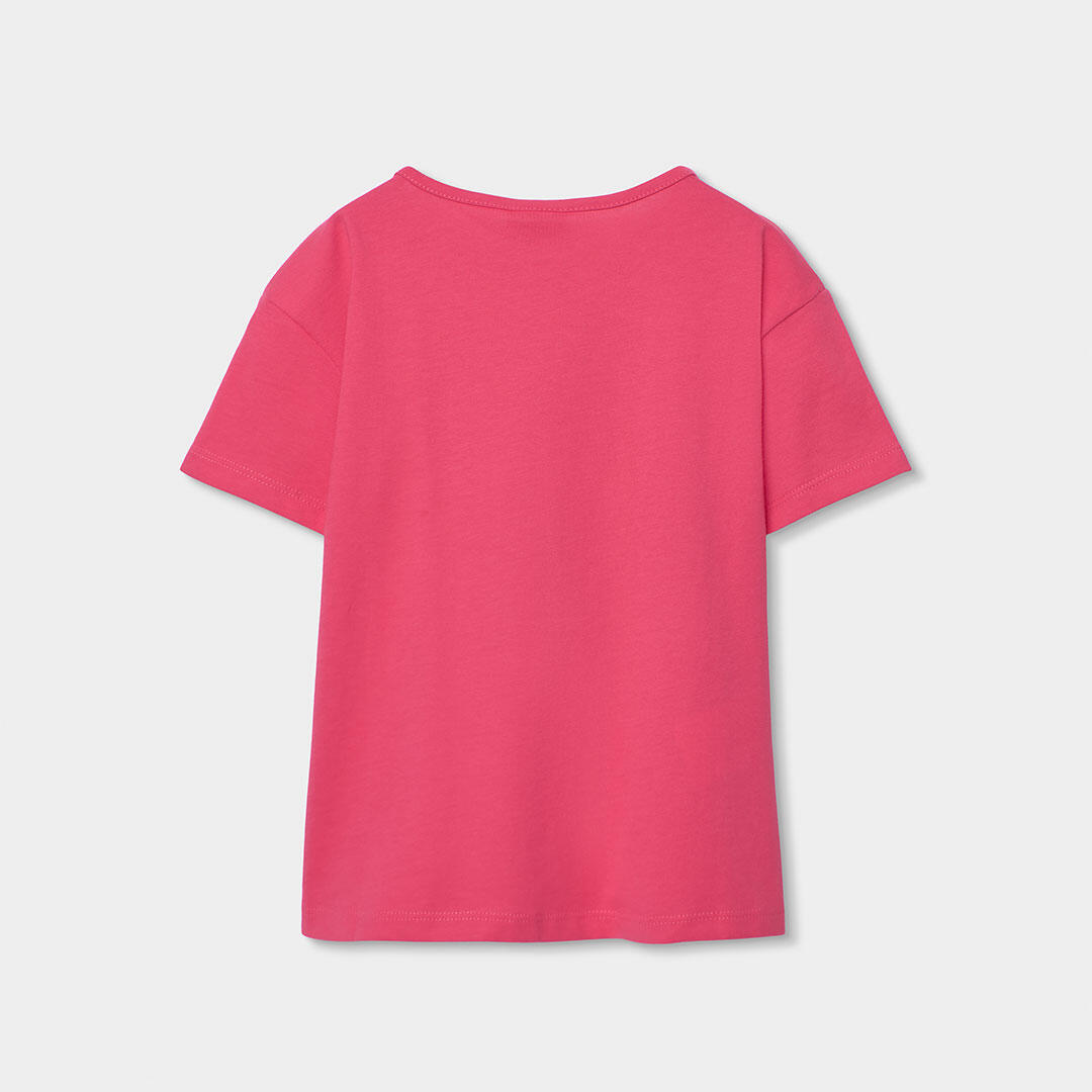 Camisetas de verano de senderismo kids niña boboli fresa 2/4