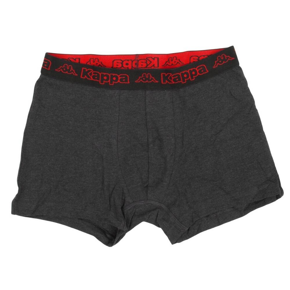 Boxers Homme (Gris / Noir) 2/3