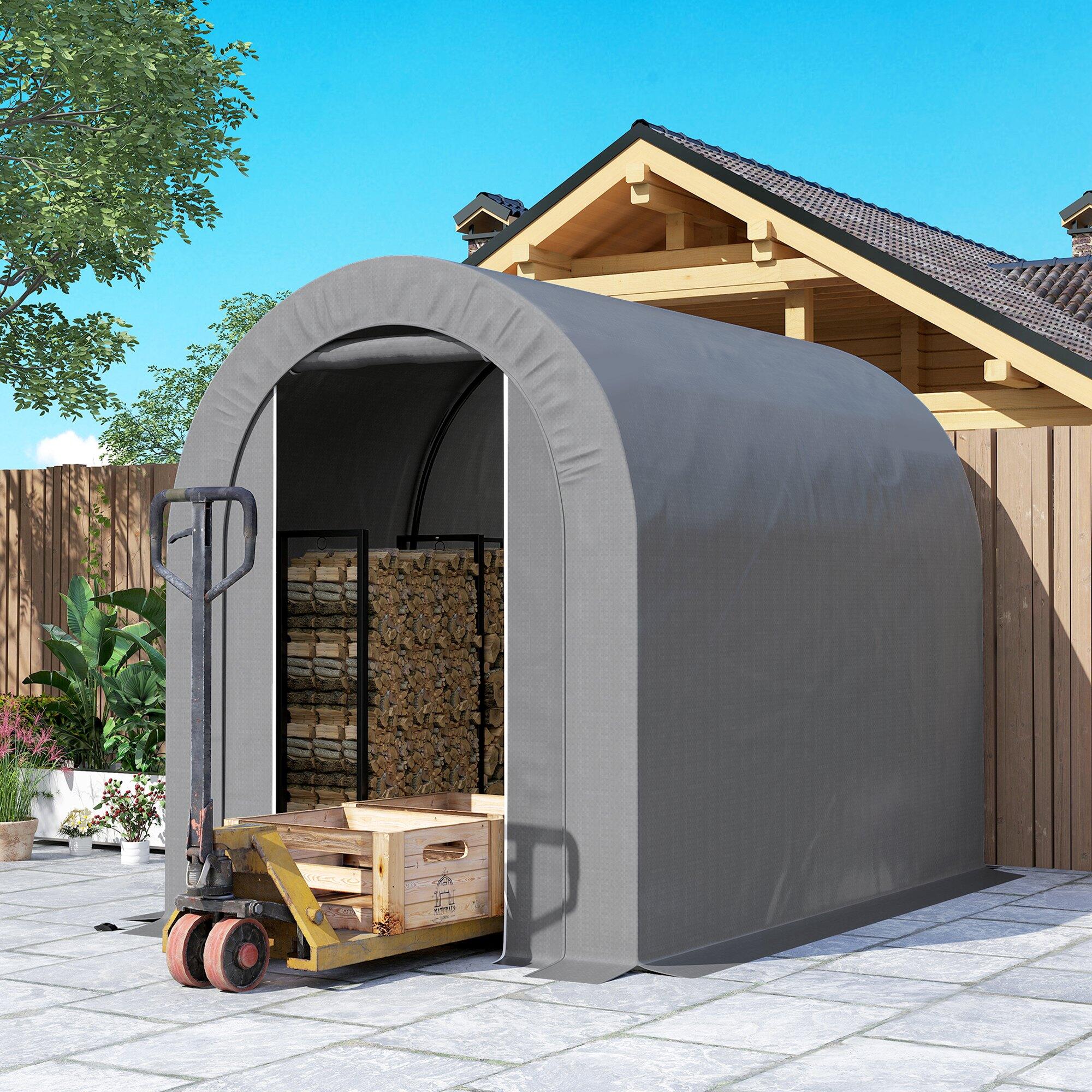 Tenda  Outsunny Cinzento Claro 5/5